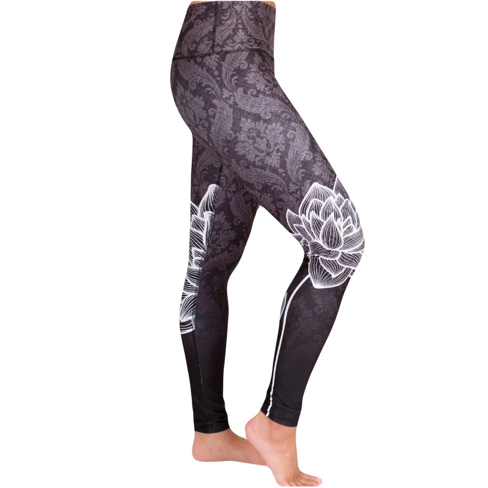Inner Fire Lotus Leggings - Women’s Size 8